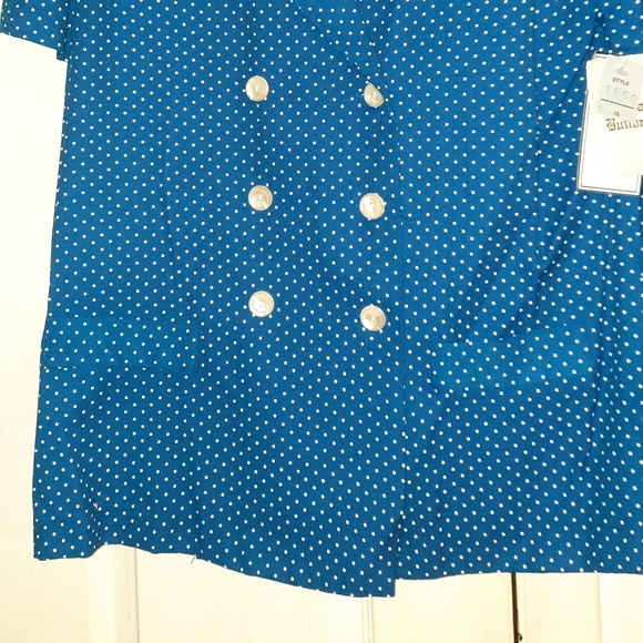 Miss Dorby 2pc Polka Dot Suit Size 16 - Picture 2 of 9